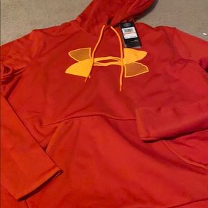 Under Armour red sweatshirt size small